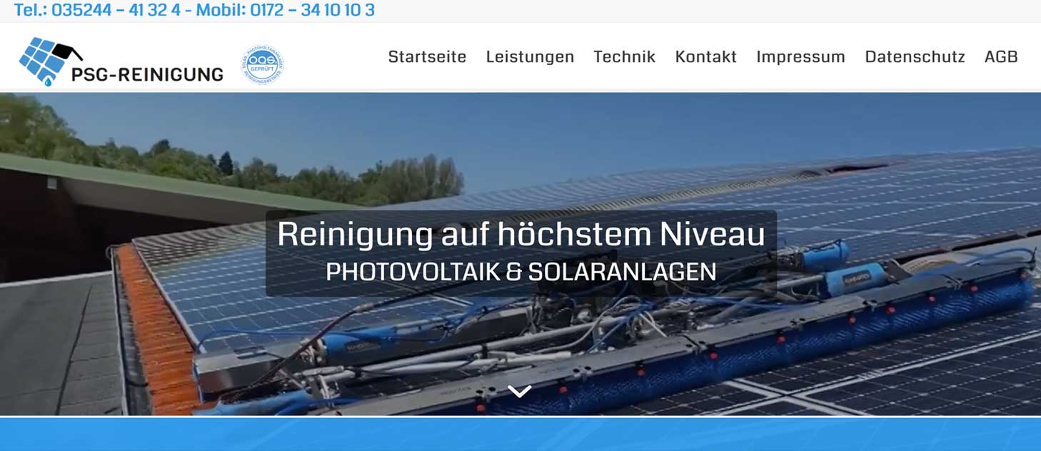 Referenz PSG Reinigung Referenz PSG Reinigung